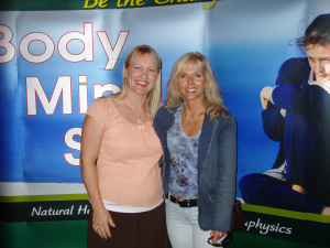 I met Candia at a Body,Mind,Spirit Expo in Pasadena ten years ago.  This was taken at the Portland one.